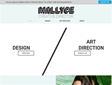 Tablet Screenshot of mallyce.com